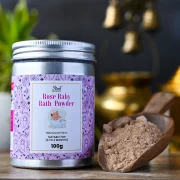 rose baby bath powder