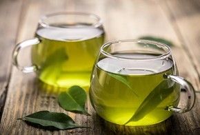 green tea water