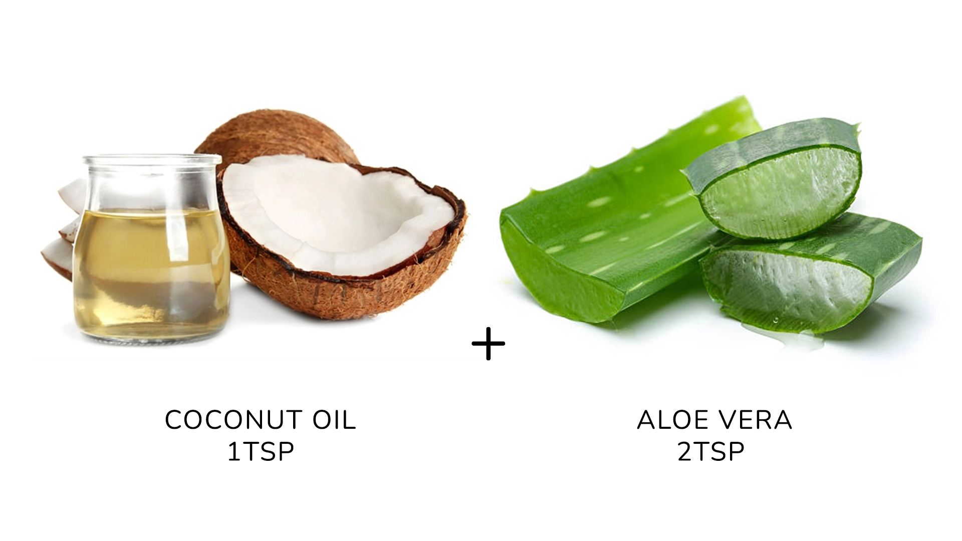 aloe vera and coconut oil for lip 