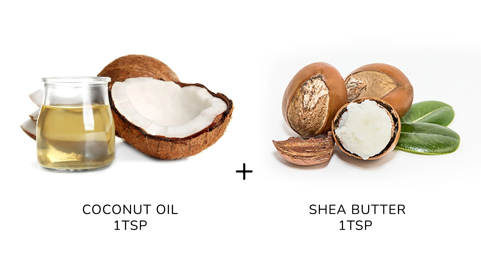 coconut oil and shea butter for lip scrub